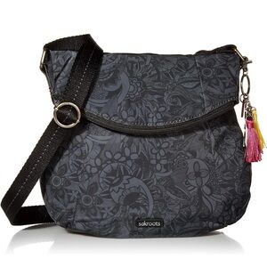 Sakroots Eco-Twill Foldover Crossbody